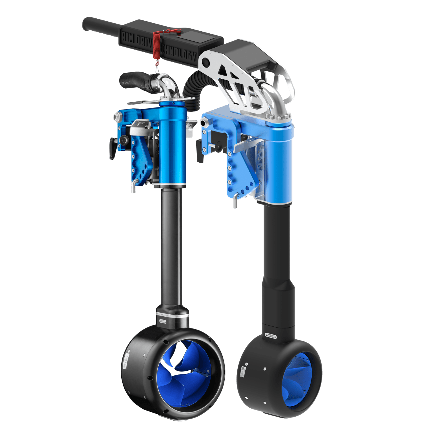 Electric Rim Drive Outboards
